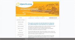 Desktop Screenshot of creation.alpeshosting.com